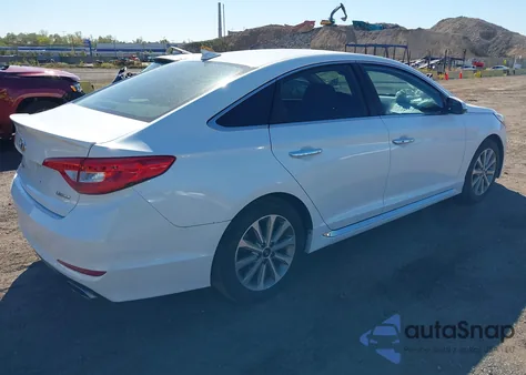 2017 Hyundai Sonata Limited from USA, damaged, VIN 5NPE34AF1HH465389